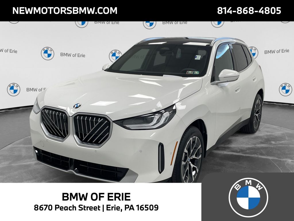 2026 BMW X3 30 xDrive Alpine White at South Park Mitsubishi