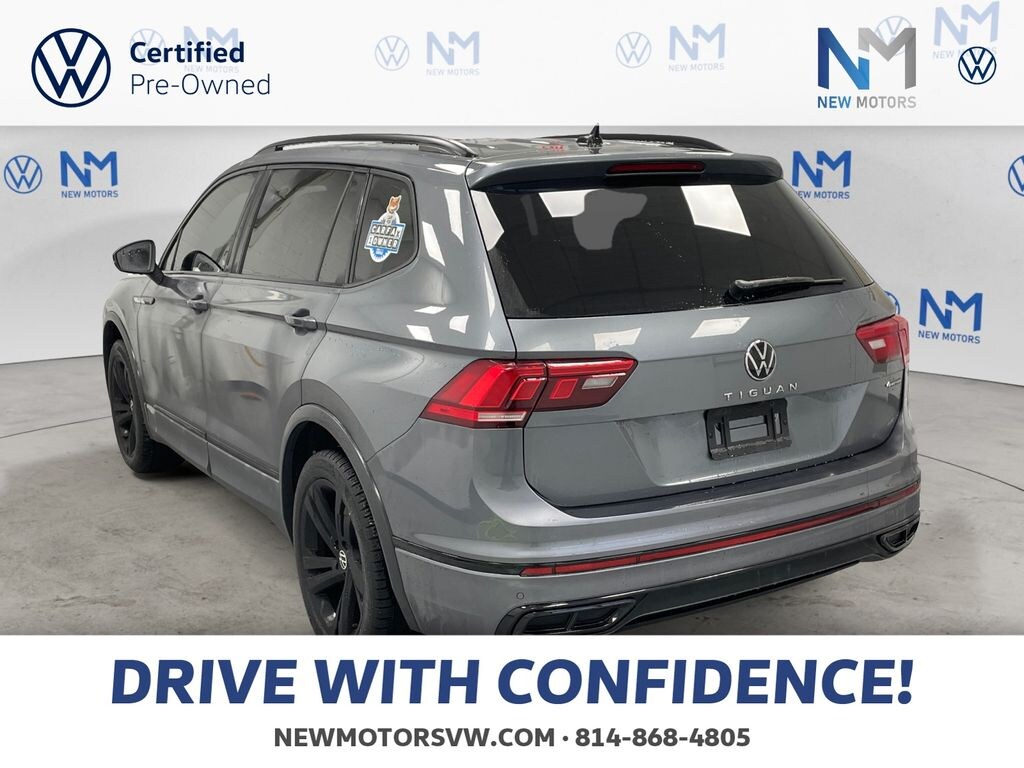 Certified 2023 Volkswagen Tiguan 2.0T SE R-Line Black SUV