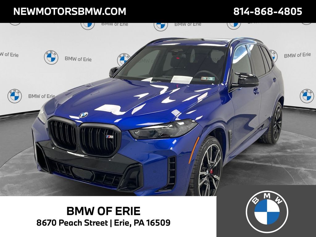 2026 BMW X5 M60i Marina Bay Blue Metallic at New Motors