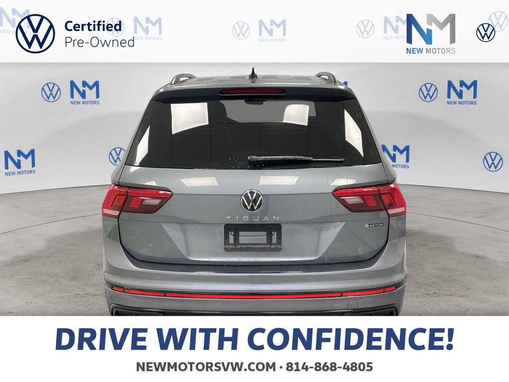 Certified 2023 Volkswagen Tiguan 2.0T SE R-Line Black SUV