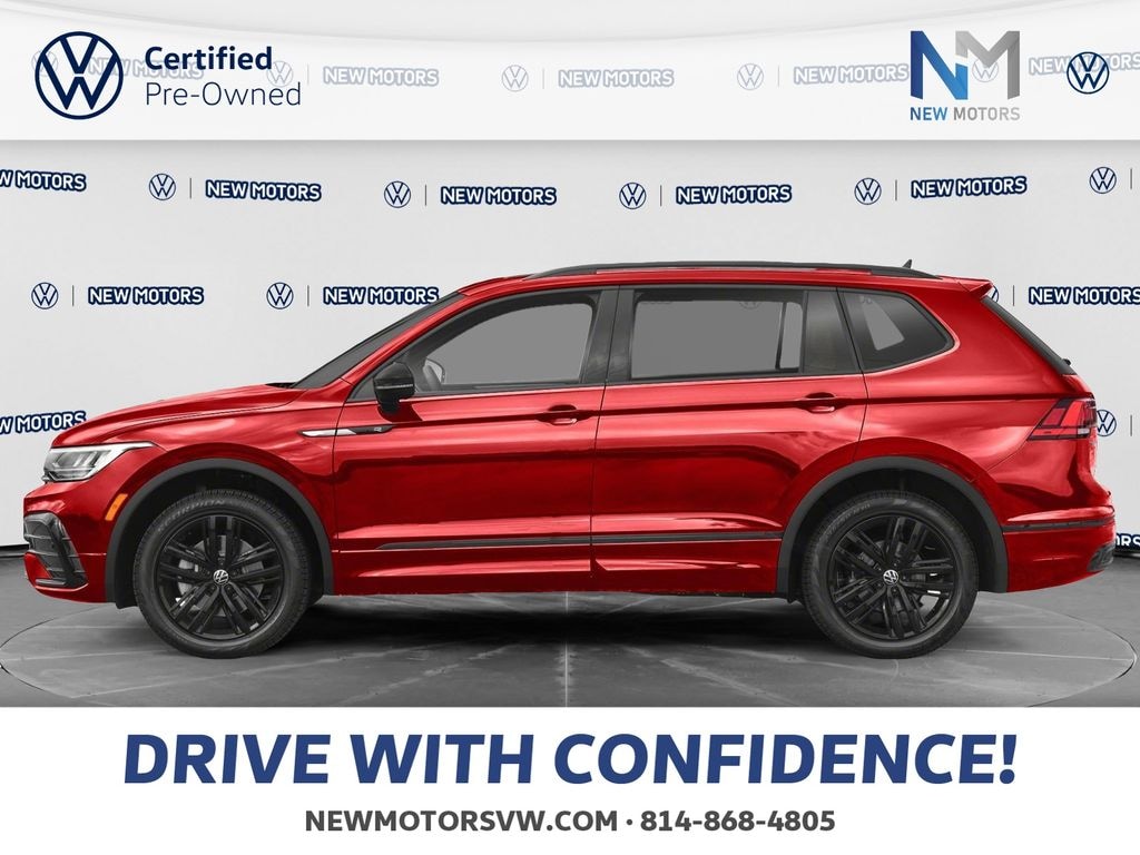 Certified 2024 Volkswagen Tiguan 2.0T SE R-Line Black SUV