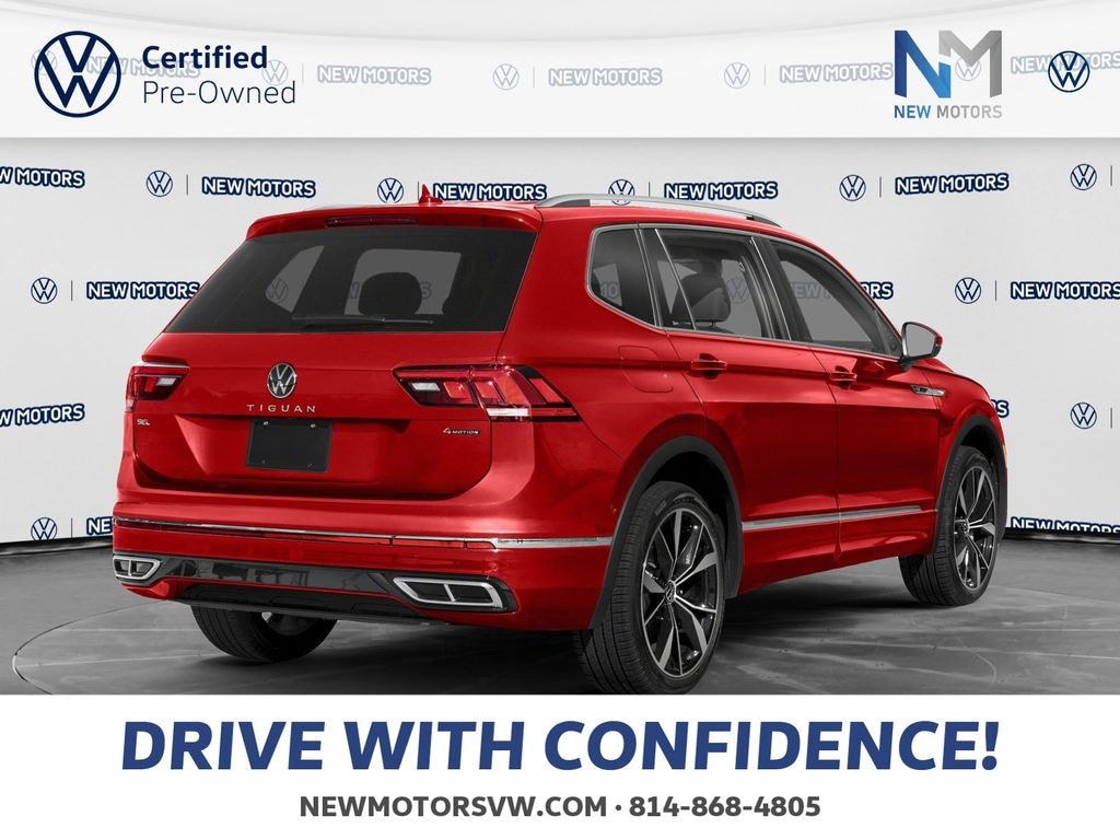 Certified 2024 Volkswagen Tiguan 2.0T SE R-Line Black SUV