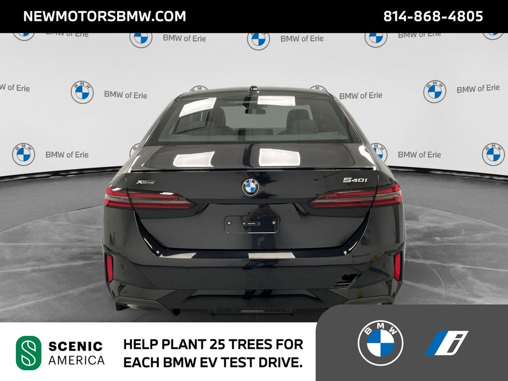 2027 BMW 5 Series 540i xDrive Black Sapphire Metallic at New Motors