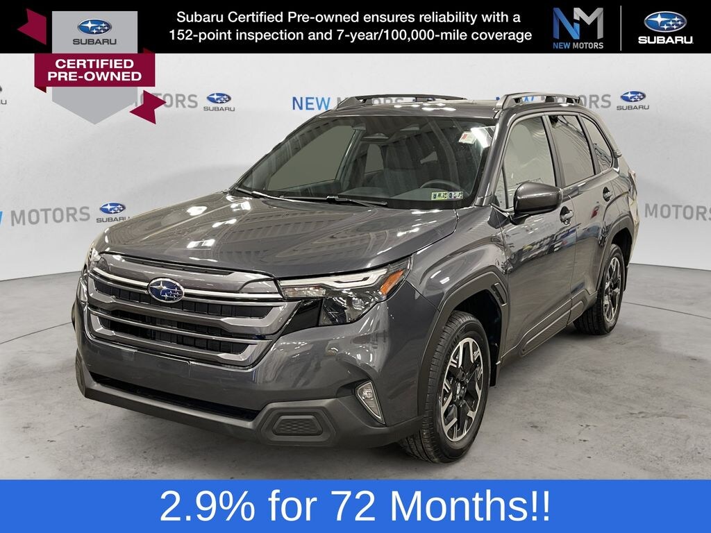 Certified 2025 Subaru Forester Premium SUV