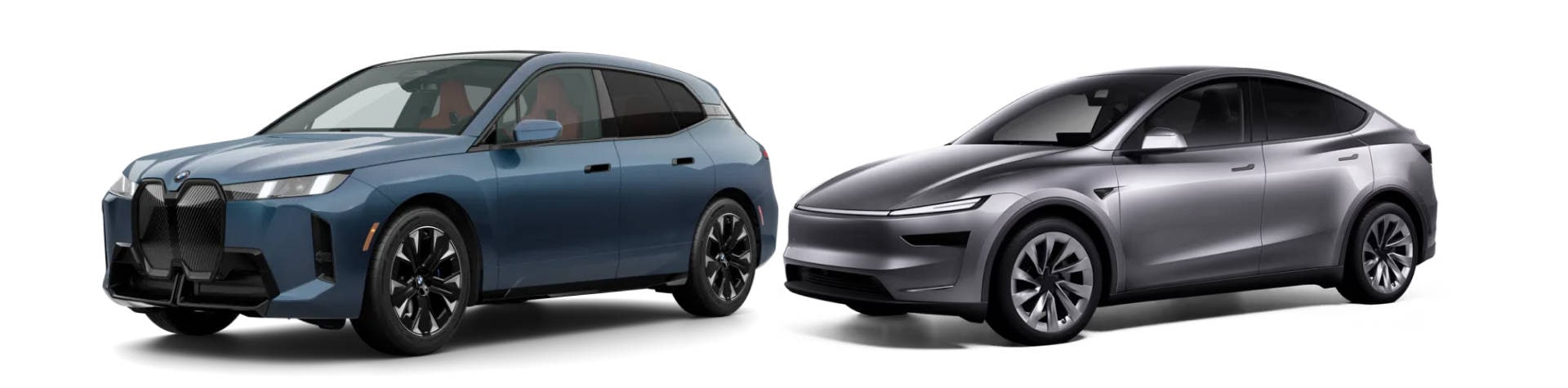 BMW iX vs. Tesla Model Y