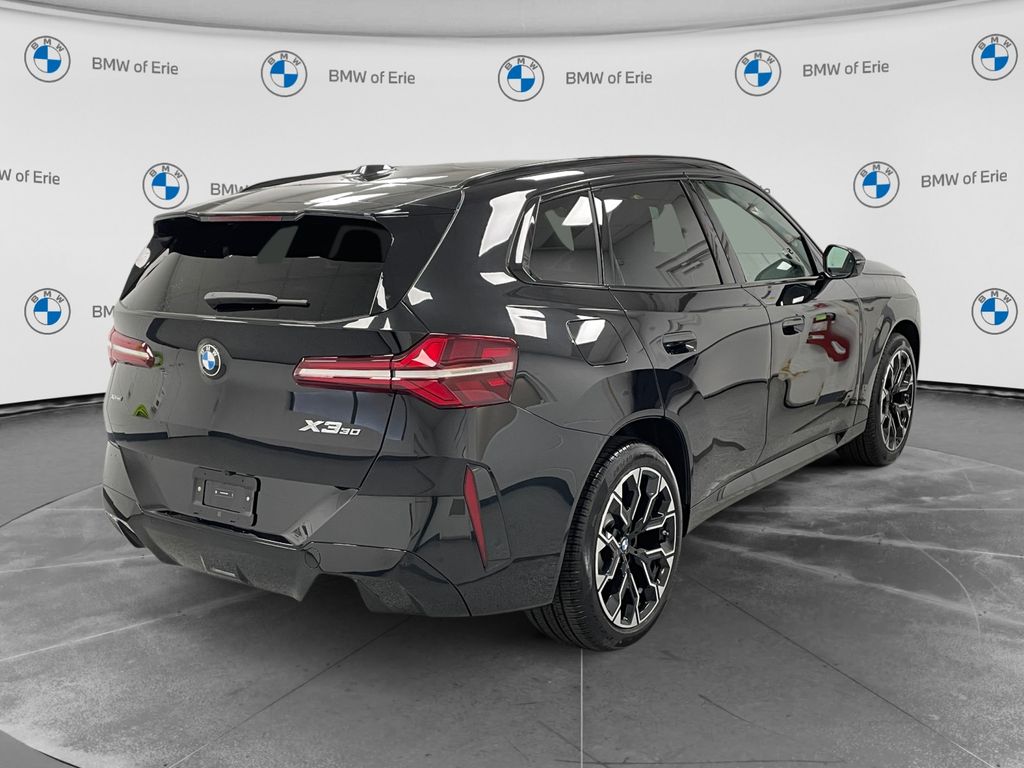 2026 BMW X3 30 xDrive Black Sapphire Metallic at South Park Mitsubishi