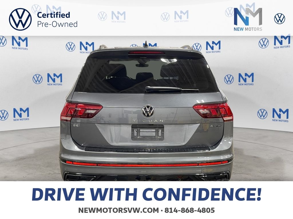 Certified 2024 Volkswagen Tiguan 2.0T SE R-Line Black SUV