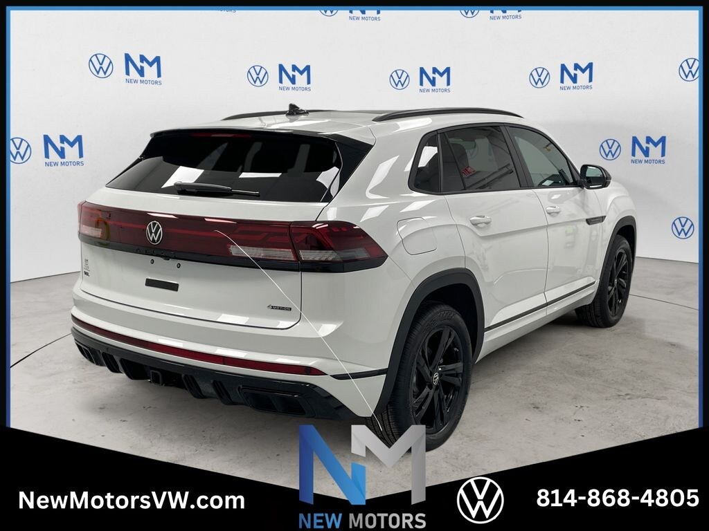New 2026 Volkswagen Atlas Cross Sport 2.0T SEL R-Line Black SUV