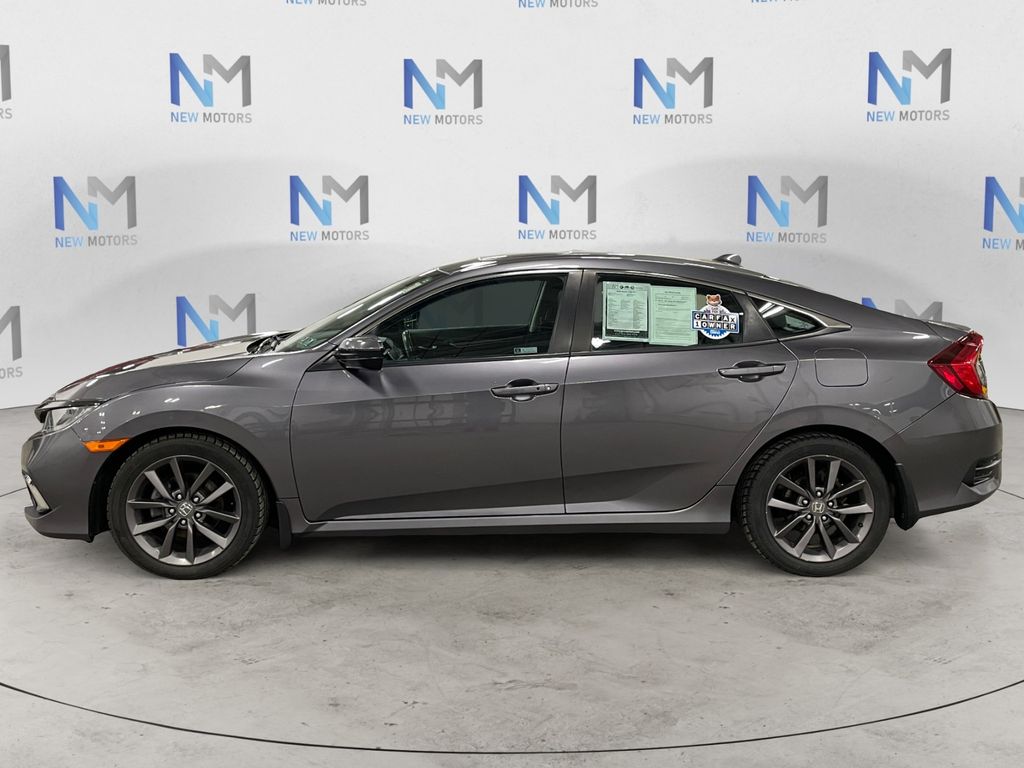 Used 2020 Honda Civic EX-L with VIN 19XFC1F7XLE000563 for sale in Erie, PA