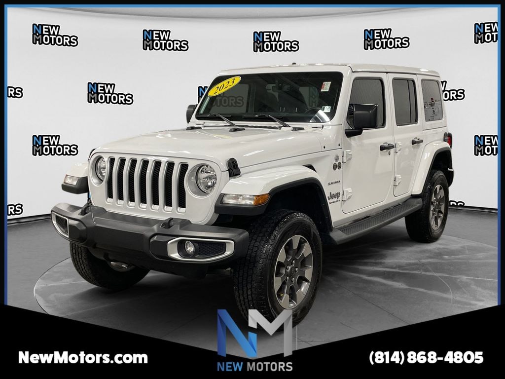 Certified 2023 Jeep Wrangler Sahara SUV