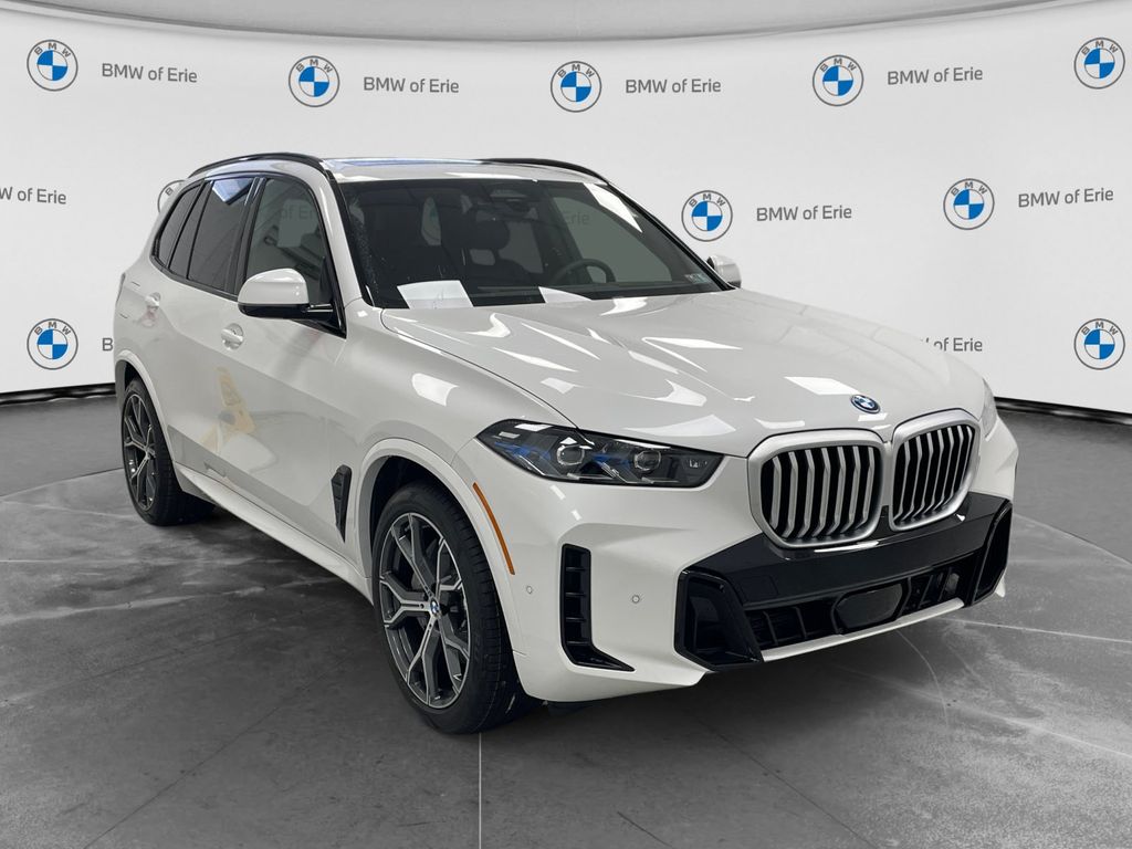 2026 BMW X5 xDrive50e Mineral White Metallic at New Motors