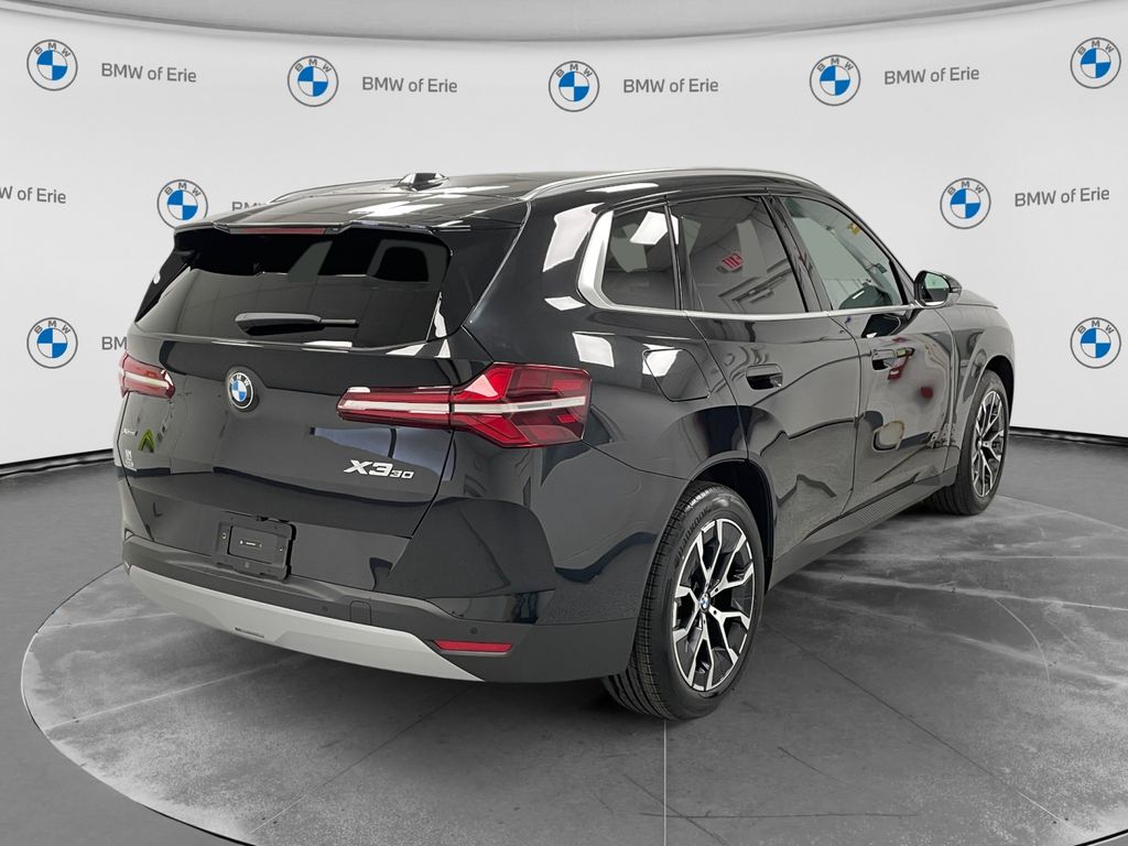2026 BMW X3 30 xDrive Black Sapphire Metallic at South Park Mitsubishi