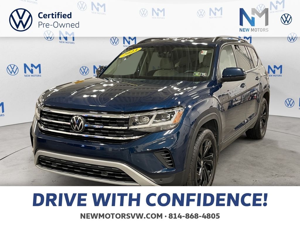 Certified 2023 Volkswagen Atlas 3.6L V6 SE w/Technology SUV