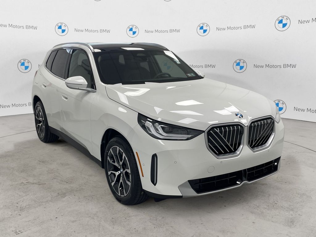 2026 BMW X3 30 xDrive Alpine White at South Park Mitsubishi