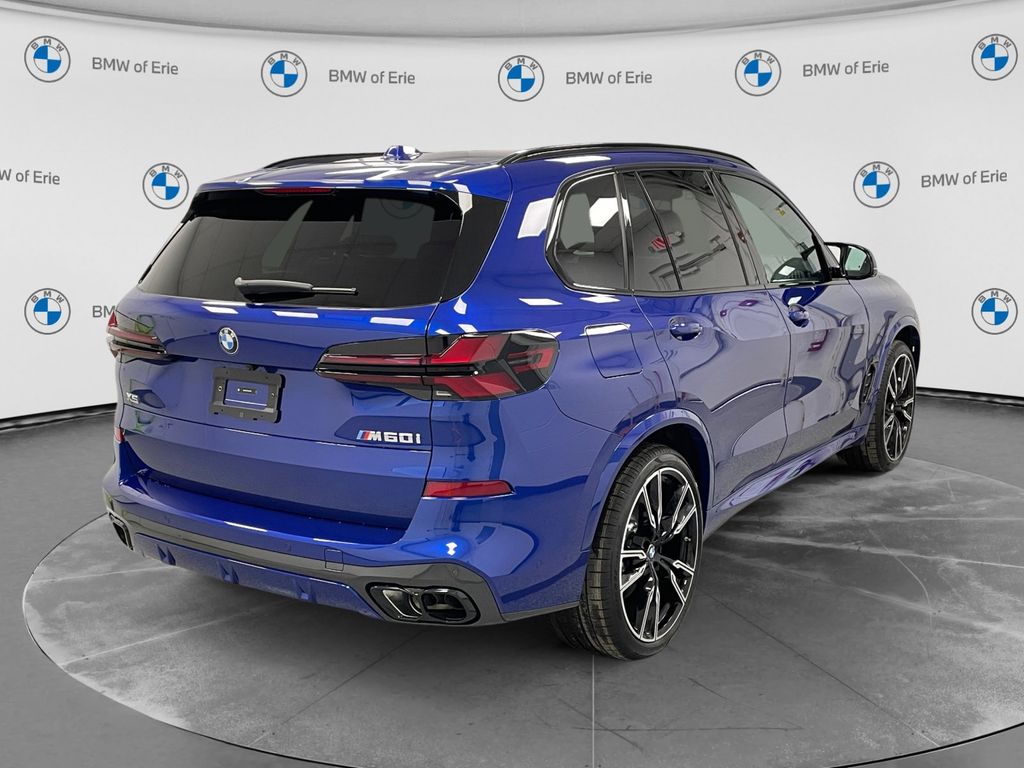 2026 BMW X5 M60i Marina Bay Blue Metallic at New Motors
