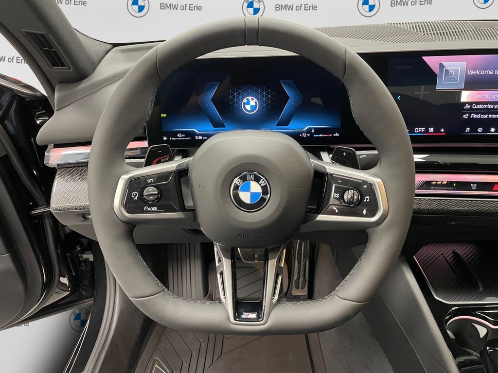 2027 BMW 5 Series 540i xDrive Black Sapphire Metallic at New Motors