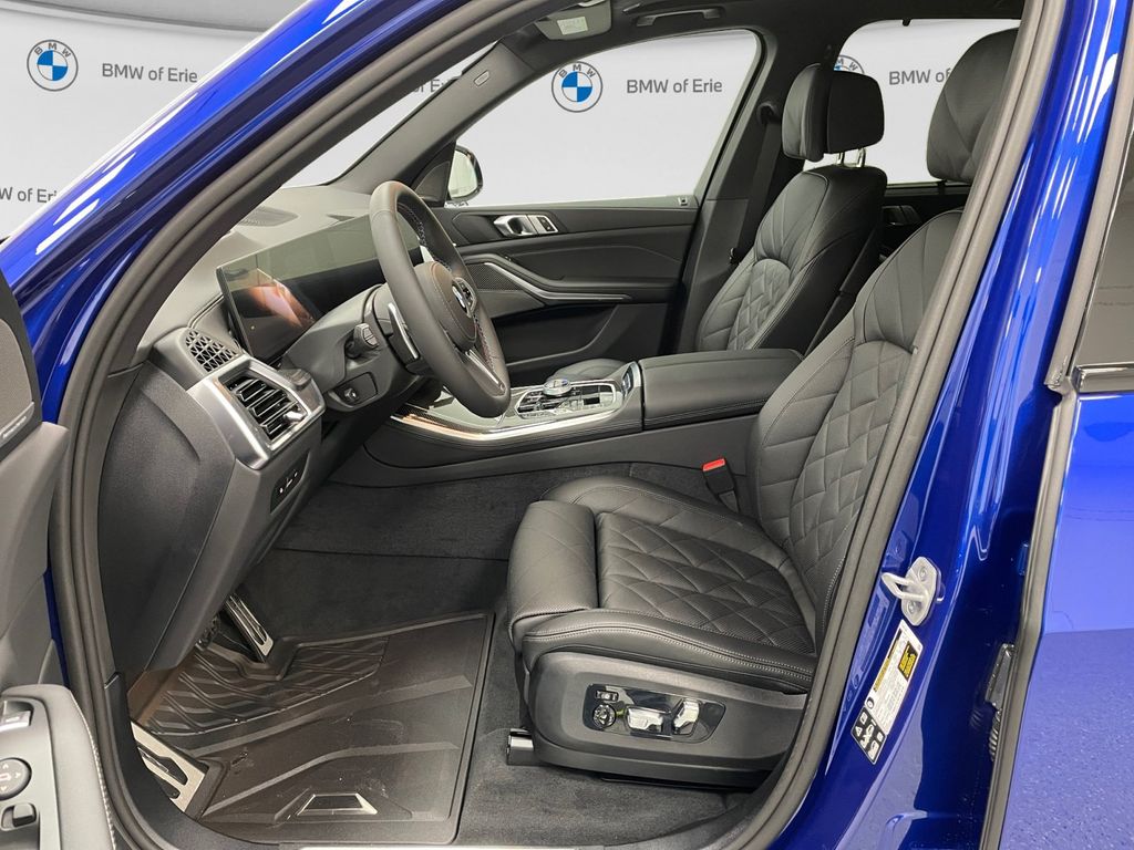 2026 BMW X5 M60i Marina Bay Blue Metallic at New Motors