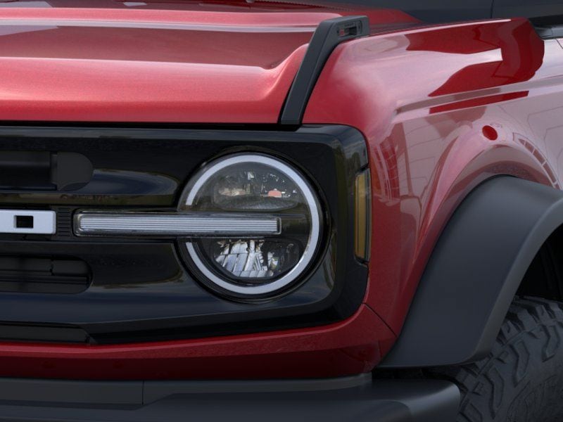 2026 Ford Bronco Outer Banks Ruby Red Metallic Tinted Clearcoat at Town & Country Ford