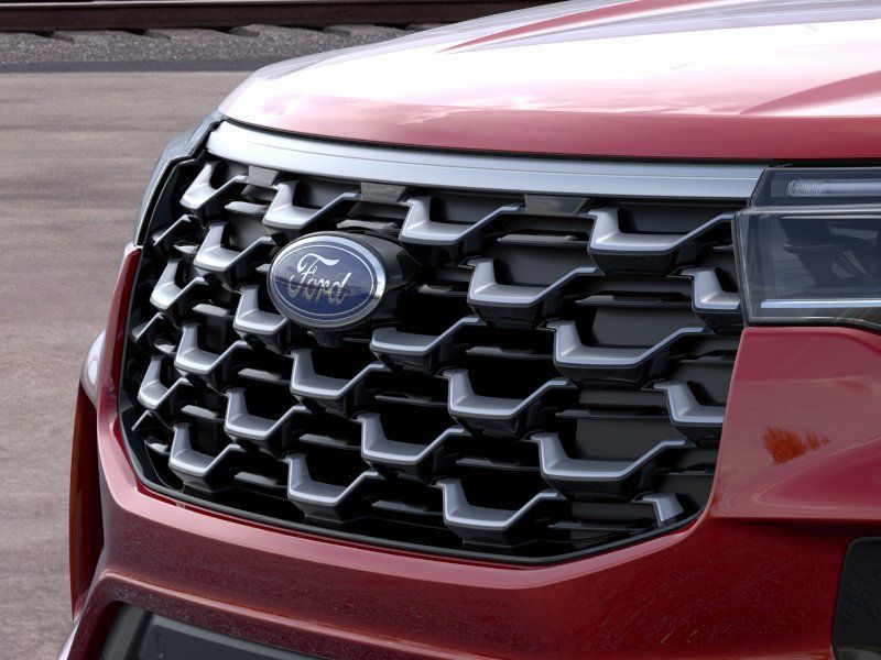 2026 Ford Explorer Platinum Red Metallic at Town & Country Ford