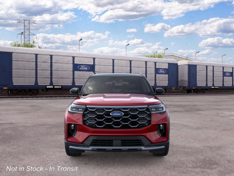 2026 Ford Explorer Platinum Red Metallic at Town & Country Ford
