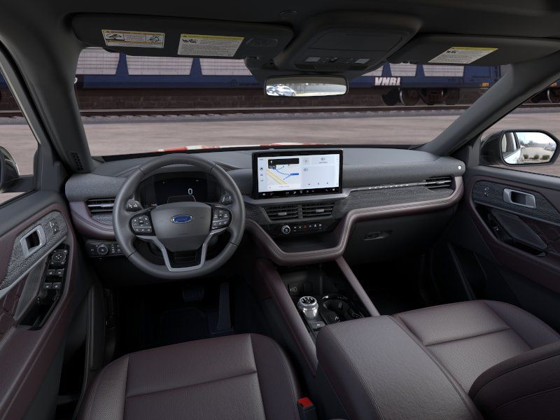 2026 Ford Explorer Platinum Red Metallic at Town & Country Ford