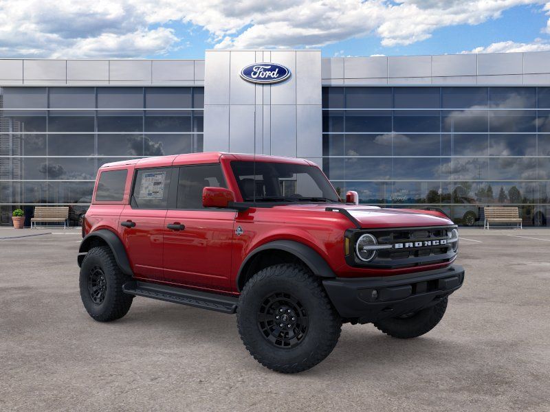 2026 Ford Bronco Outer Banks Ruby Red Metallic Tinted Clearcoat at Town & Country Ford