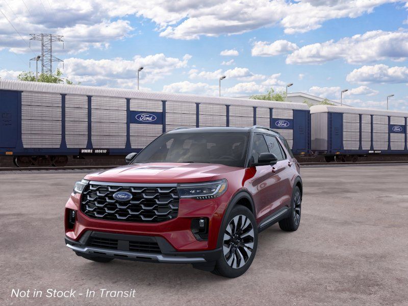 2026 Ford Explorer Platinum Red Metallic at Town & Country Ford