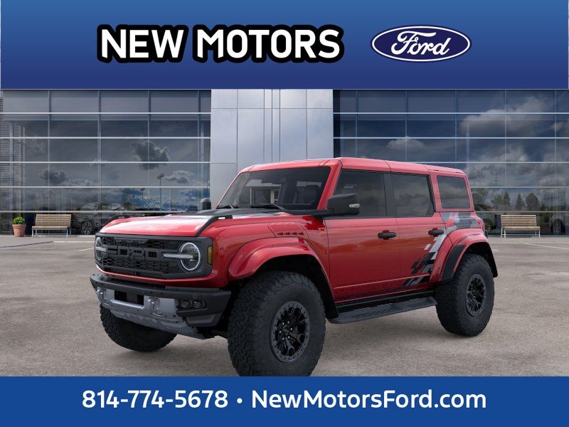 2026 Ford Bronco Raptor Ruby Red Metallic at Town & Country Ford