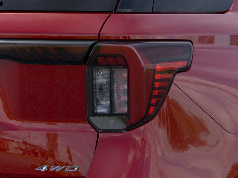 2026 Ford Explorer Platinum Red Metallic at Town & Country Ford