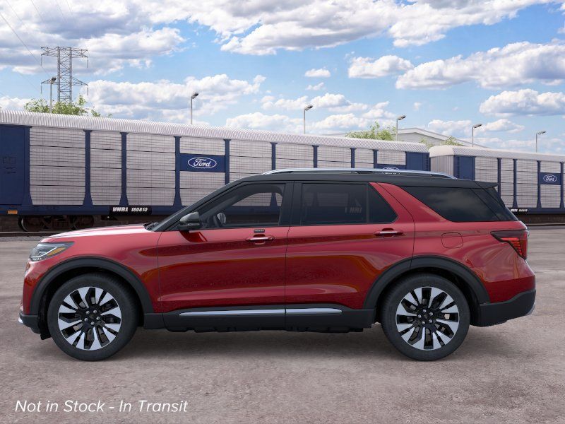 2026 Ford Explorer Platinum Red Metallic at Town & Country Ford