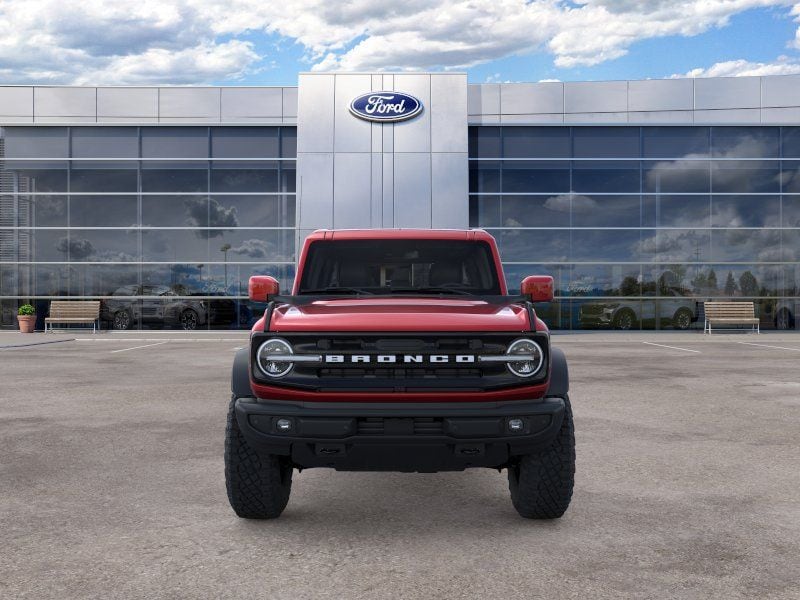 2026 Ford Bronco Outer Banks Ruby Red Metallic Tinted Clearcoat at Town & Country Ford