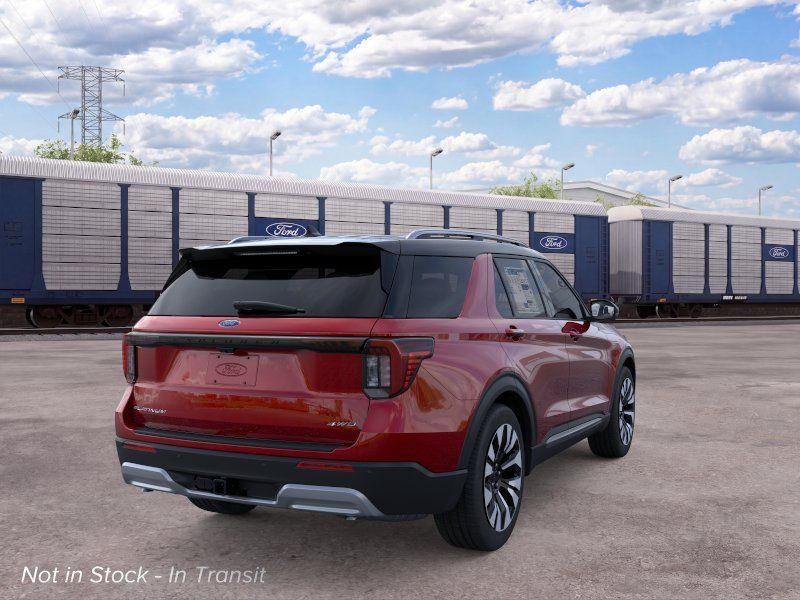 2026 Ford Explorer Platinum Red Metallic at Town & Country Ford