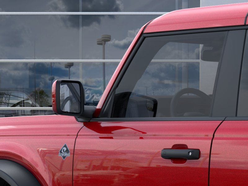 2026 Ford Bronco Outer Banks Ruby Red Metallic Tinted Clearcoat at Town & Country Ford