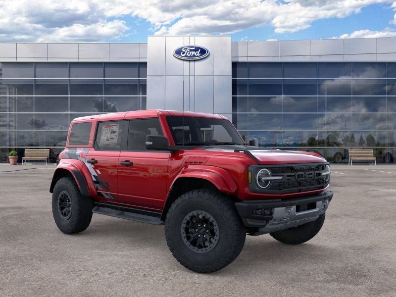 2026 Ford Bronco Raptor Ruby Red Metallic at Town & Country Ford