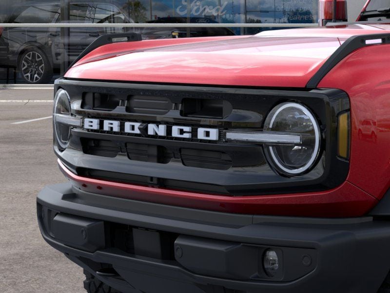 2026 Ford Bronco Outer Banks Ruby Red Metallic Tinted Clearcoat at Town & Country Ford