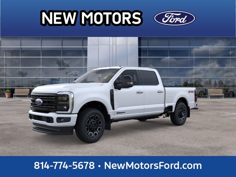 2026 Ford F-250SD Platinum White Metallic at New Motors