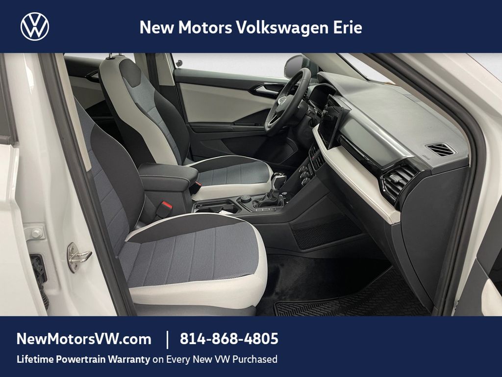 2026 Volkswagen Taos 1.5T S Pure White at New Motors