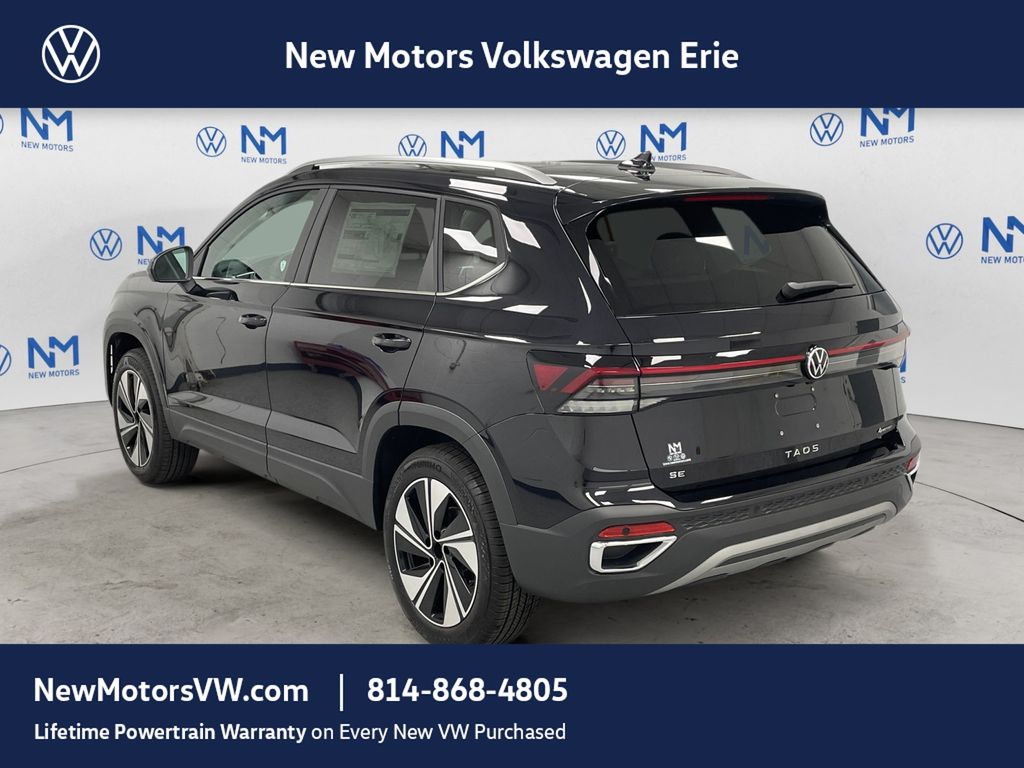 2026 Volkswagen Taos 1.5T SE Deep Black Pearl at New Motors