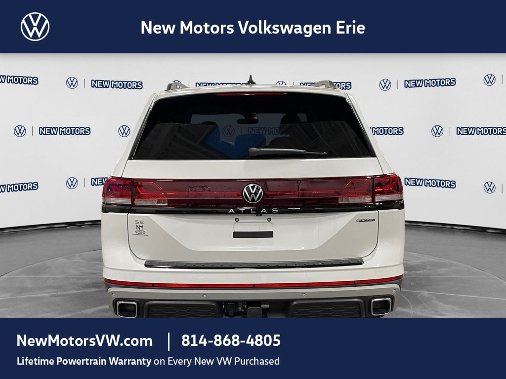 2026 Volkswagen Atlas Peak Edition White Pearl at New Motors