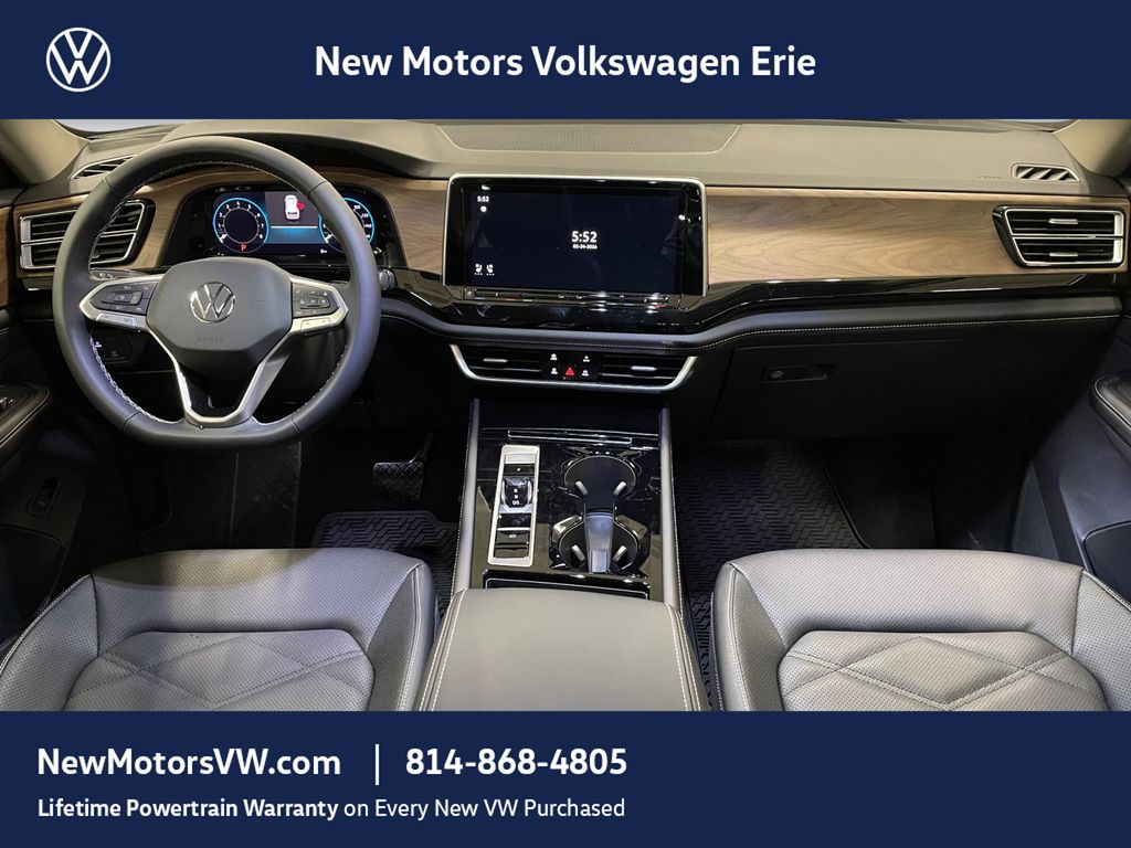 2026 Volkswagen Atlas SE w/Technology Opal White Pearl at New Motors