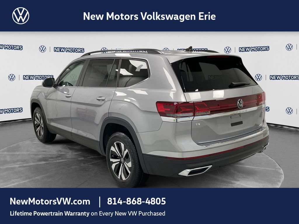 2026 Volkswagen Atlas SE Silver Mist at New Motors