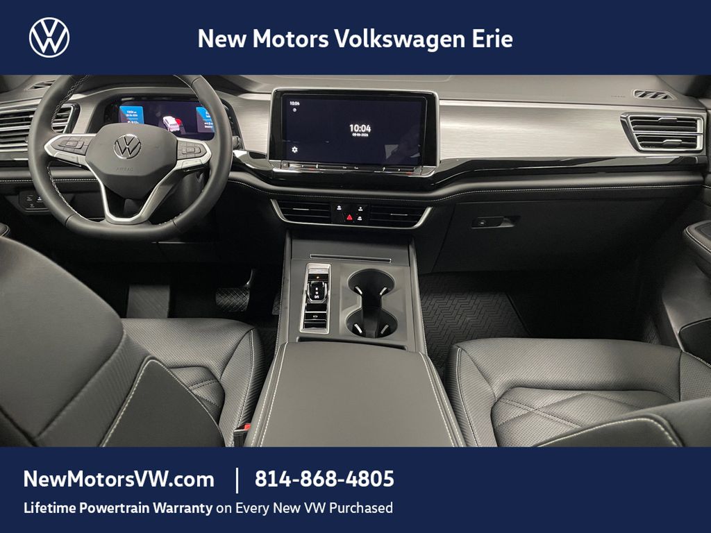 2026 Volkswagen Atlas Cross Sport SE Deep Black Pearl at New Motors