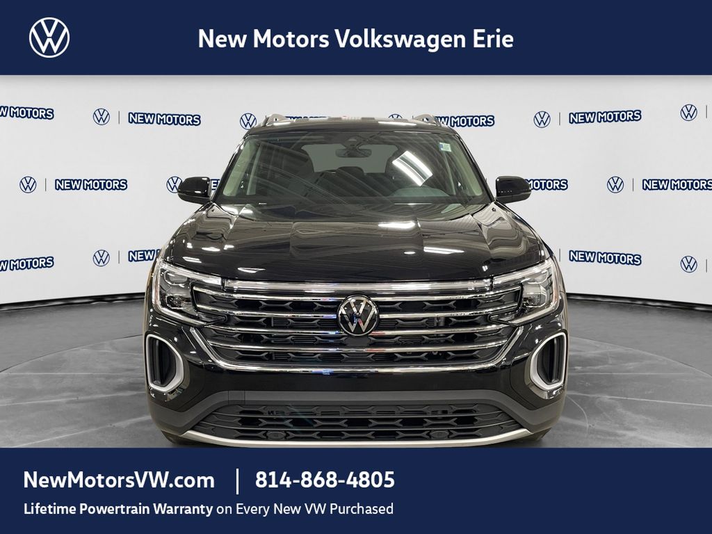 2026 Volkswagen Atlas SE Deep Black Pearl at New Motors