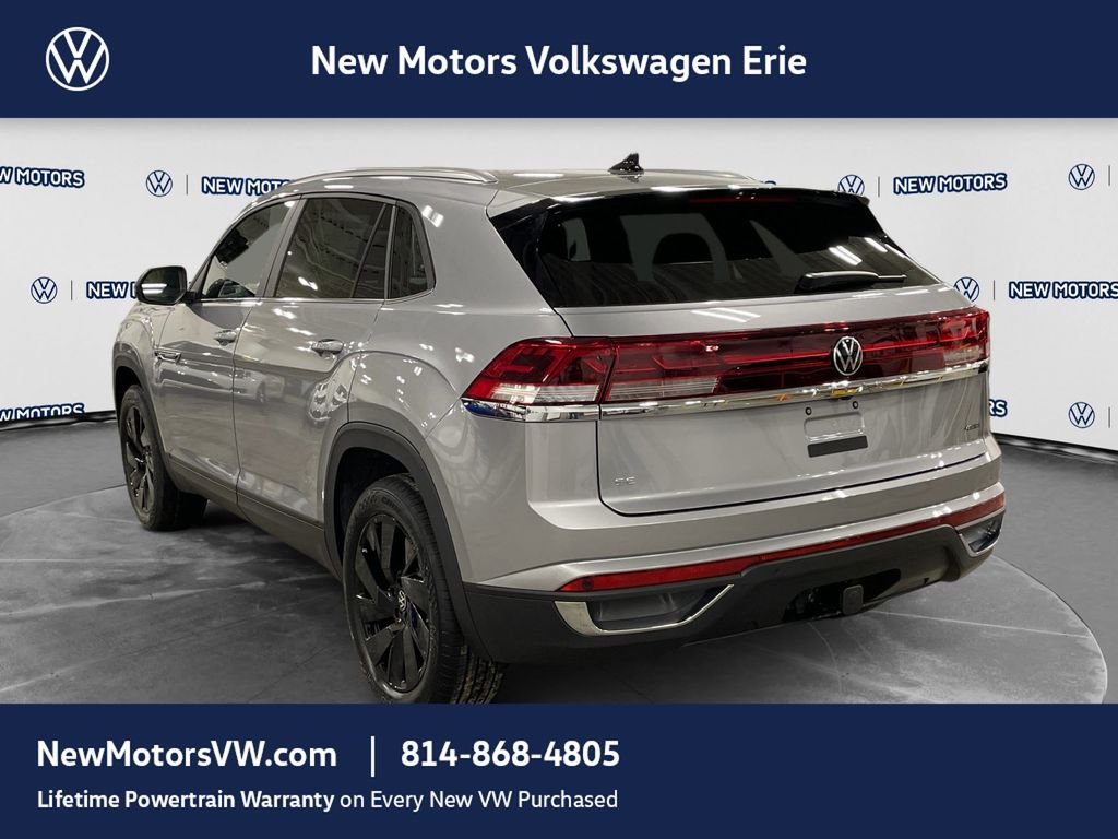 2026 Volkswagen Atlas Cross Sport SE w/Technology Silver Mist at New Motors