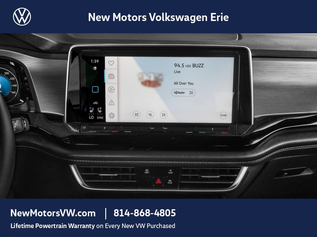 2026 Volkswagen Atlas Cross Sport SE Opal White Pearl at New Motors