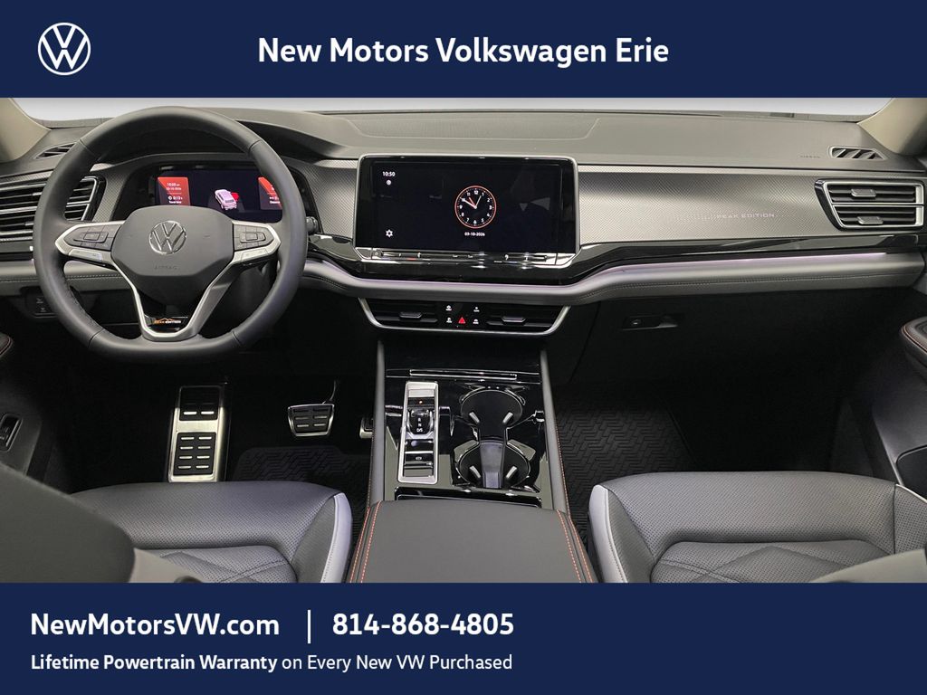2026 Volkswagen Atlas Peak Edition Opal White Pearl at New Motors