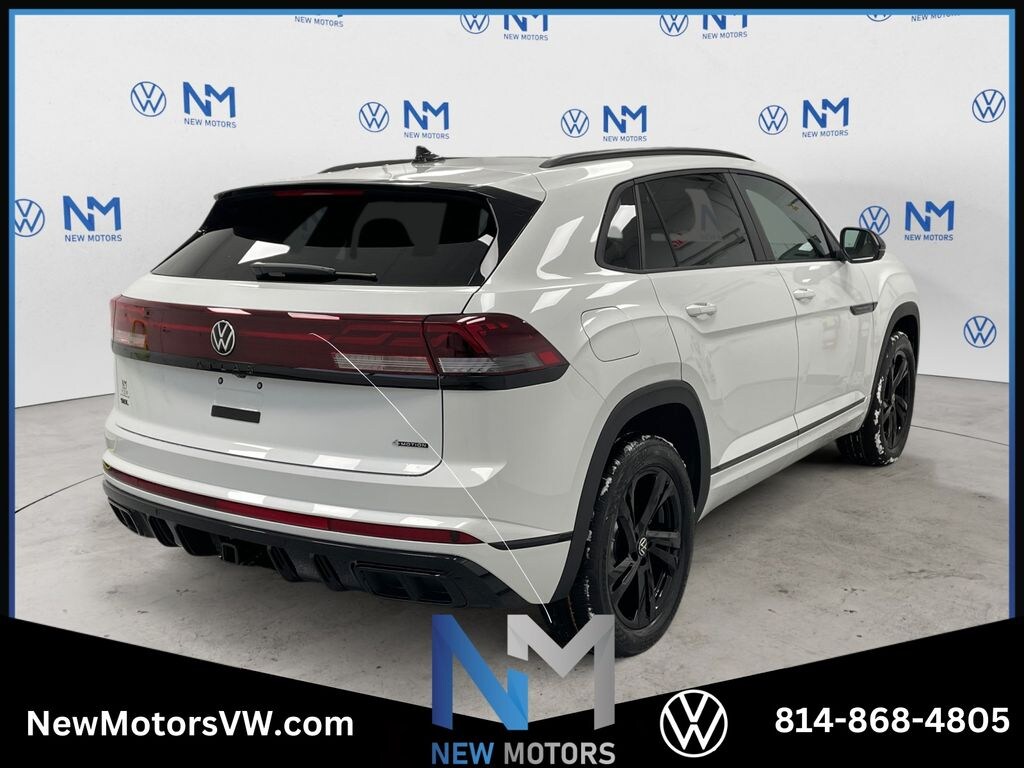 New 2026 Volkswagen Atlas Cross Sport 2.0T SEL R-Line Black SUV