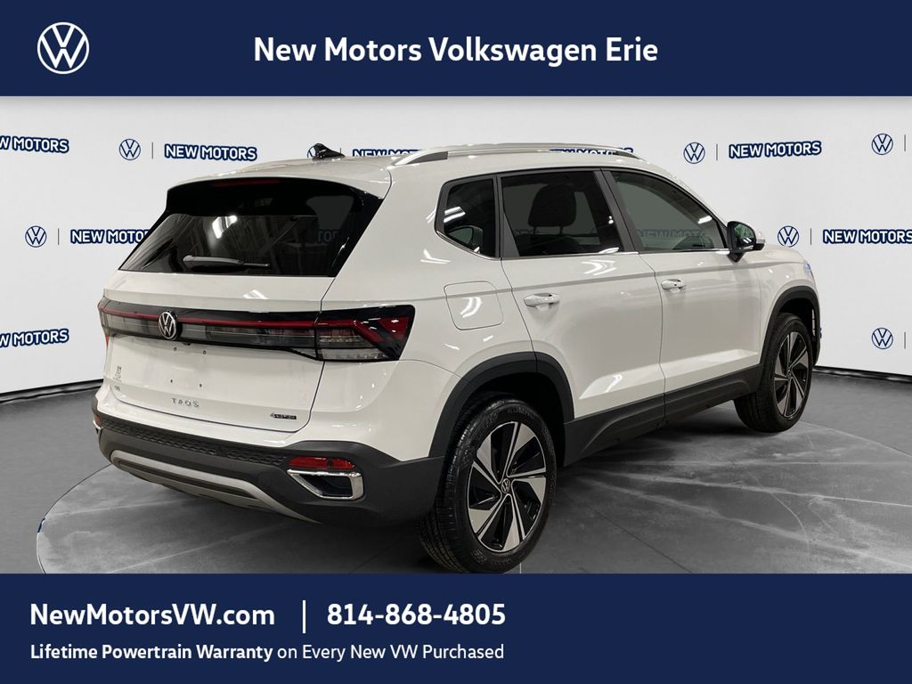 2026 Volkswagen Taos 1.5T SE Pure White at New Motors