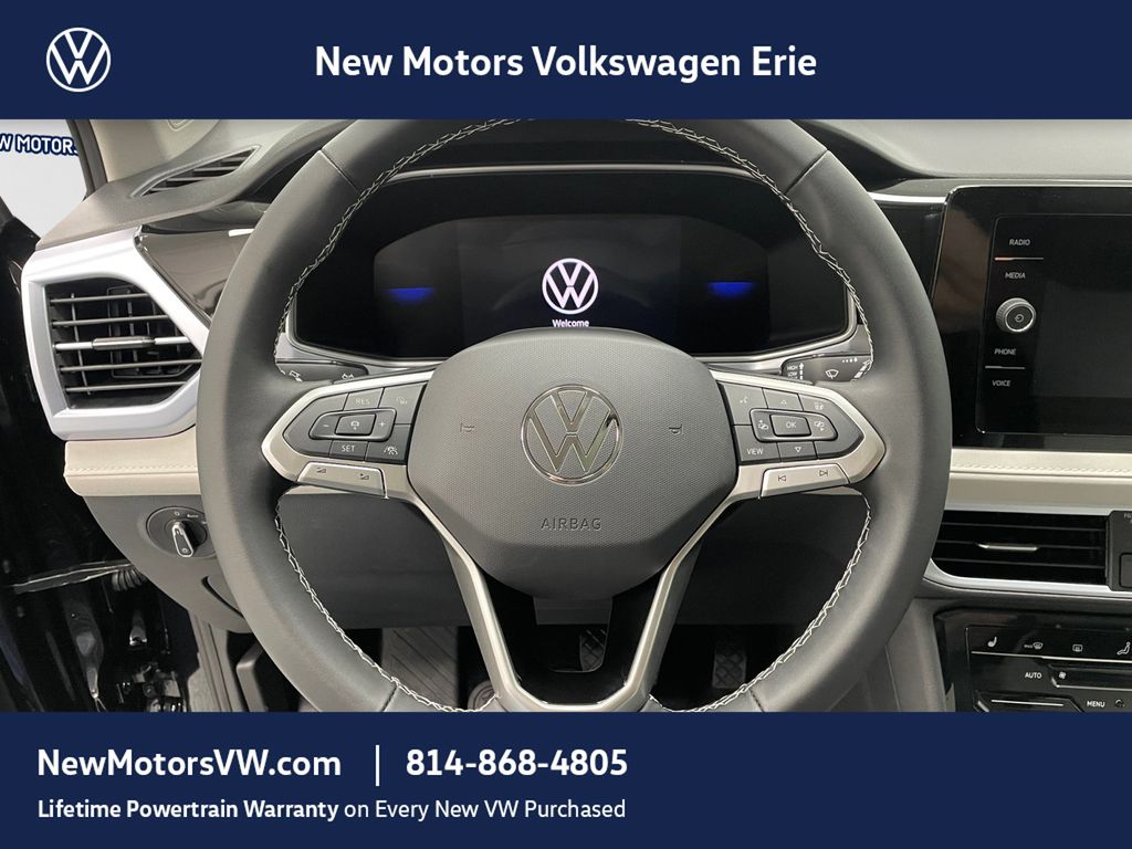 2026 Volkswagen Taos 1.5T SE Deep Black Pearl at New Motors