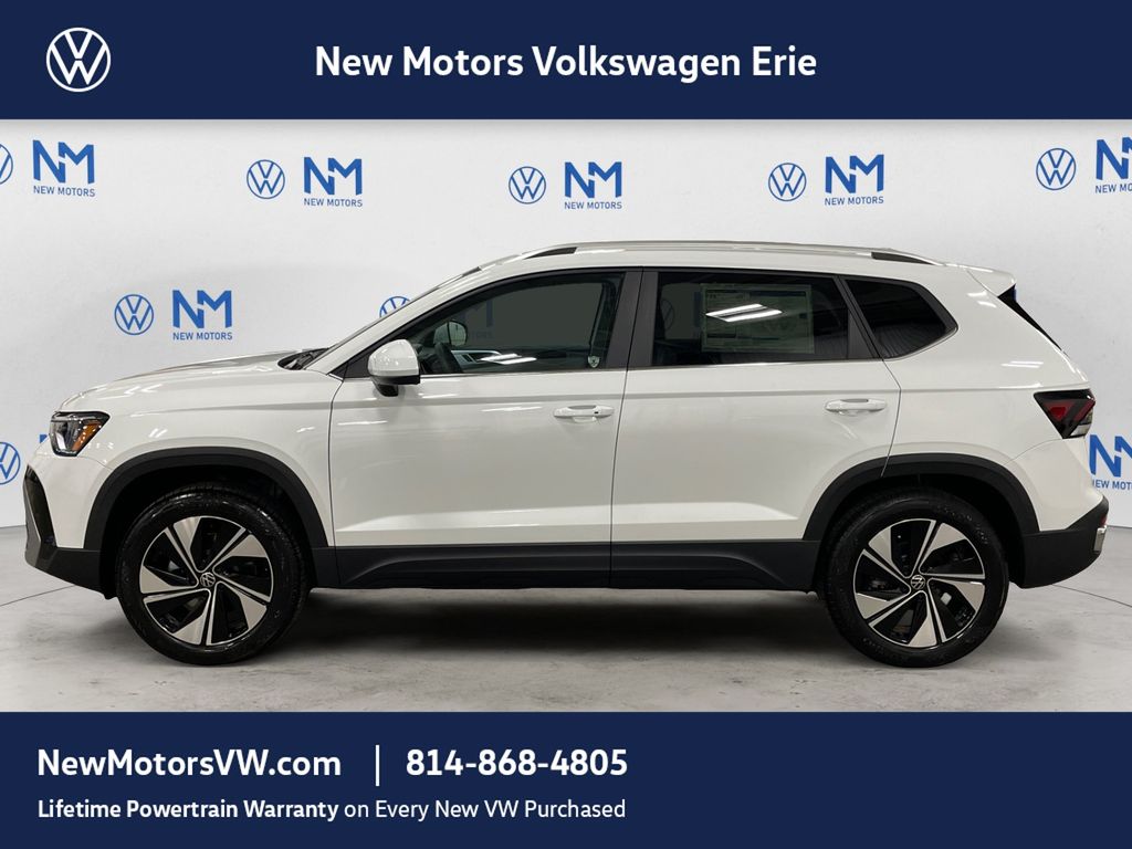 2026 Volkswagen Taos 1.5T SE Pure White at New Motors